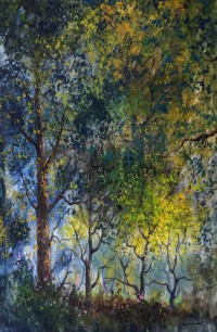 Tahir Bilal Ummi, 24 x 36 Inch, Oil on Canvas, Landscape Painting, AC-TBL-109 Tahir Bilal Ummi, 24 x 36 Inch, Oil on Canvas, Landscape Painting, AC-TBL-109